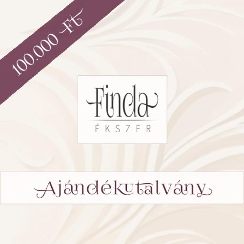 findaekszer_ajandekutalvany_100_000 Finda Ékszer ajándékutalvány